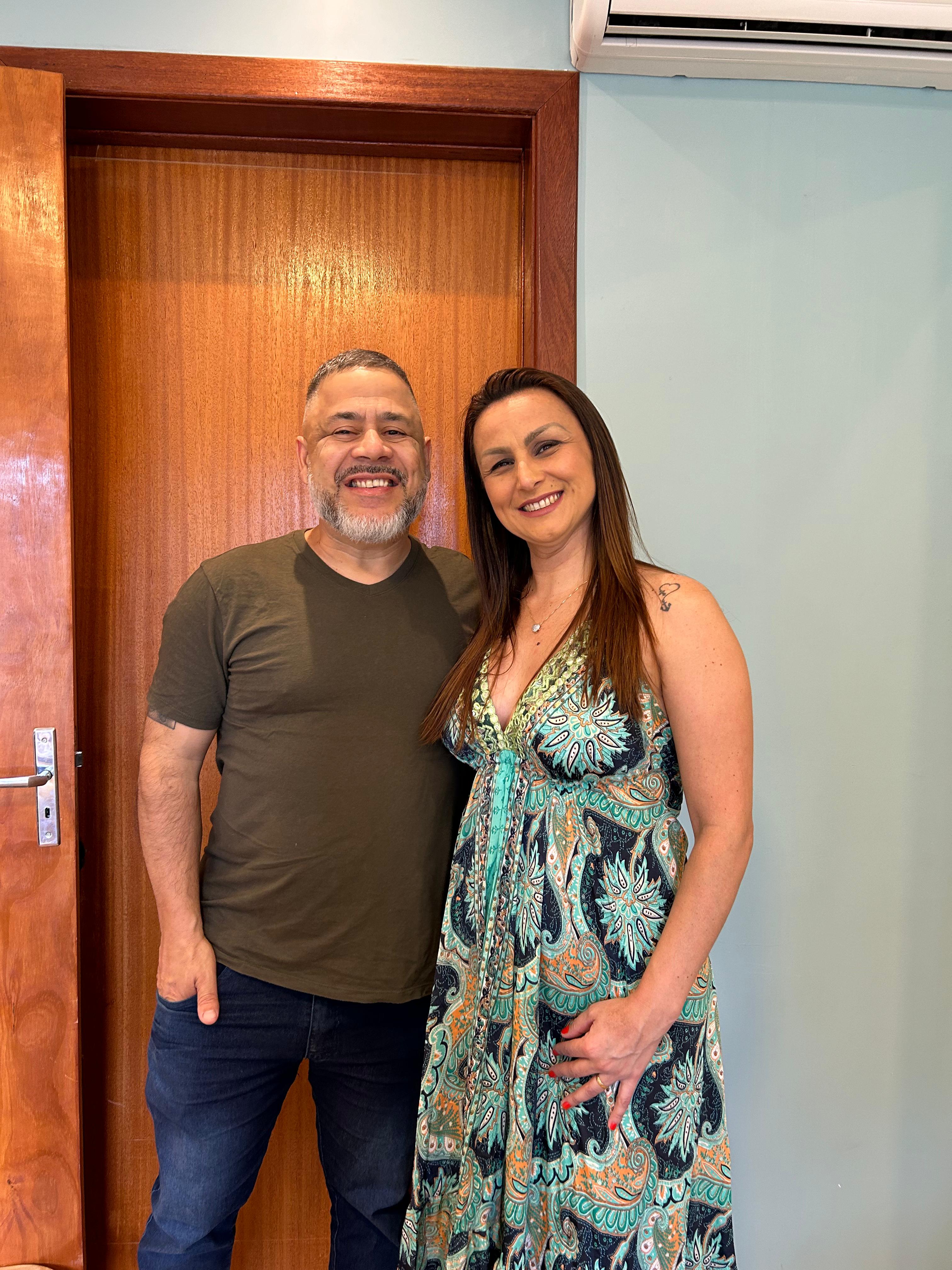 Foto de Carlos e Jussara